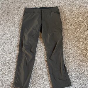 Men’s Kuhl lightweight brown silencer pant. 34x32. Active, adventure, athletic